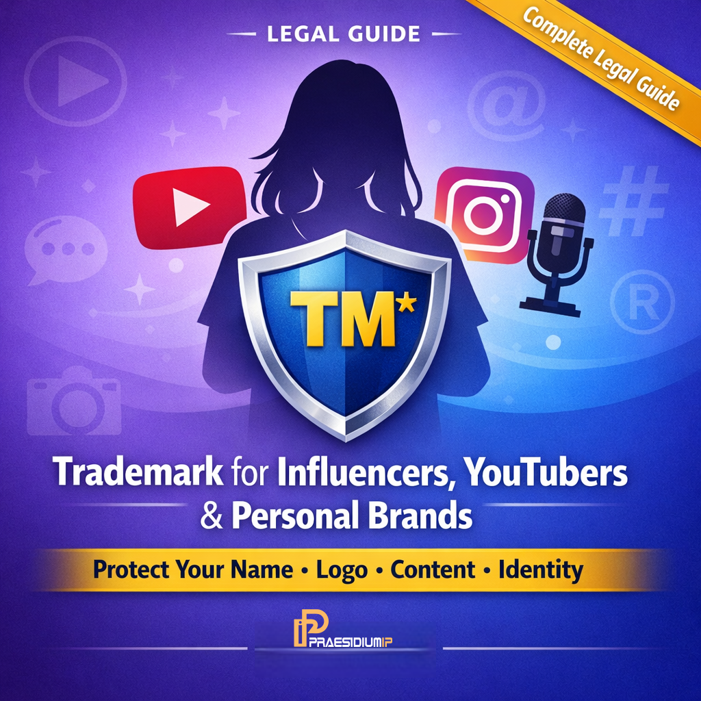 Trademark Influncer and Youtube trademark