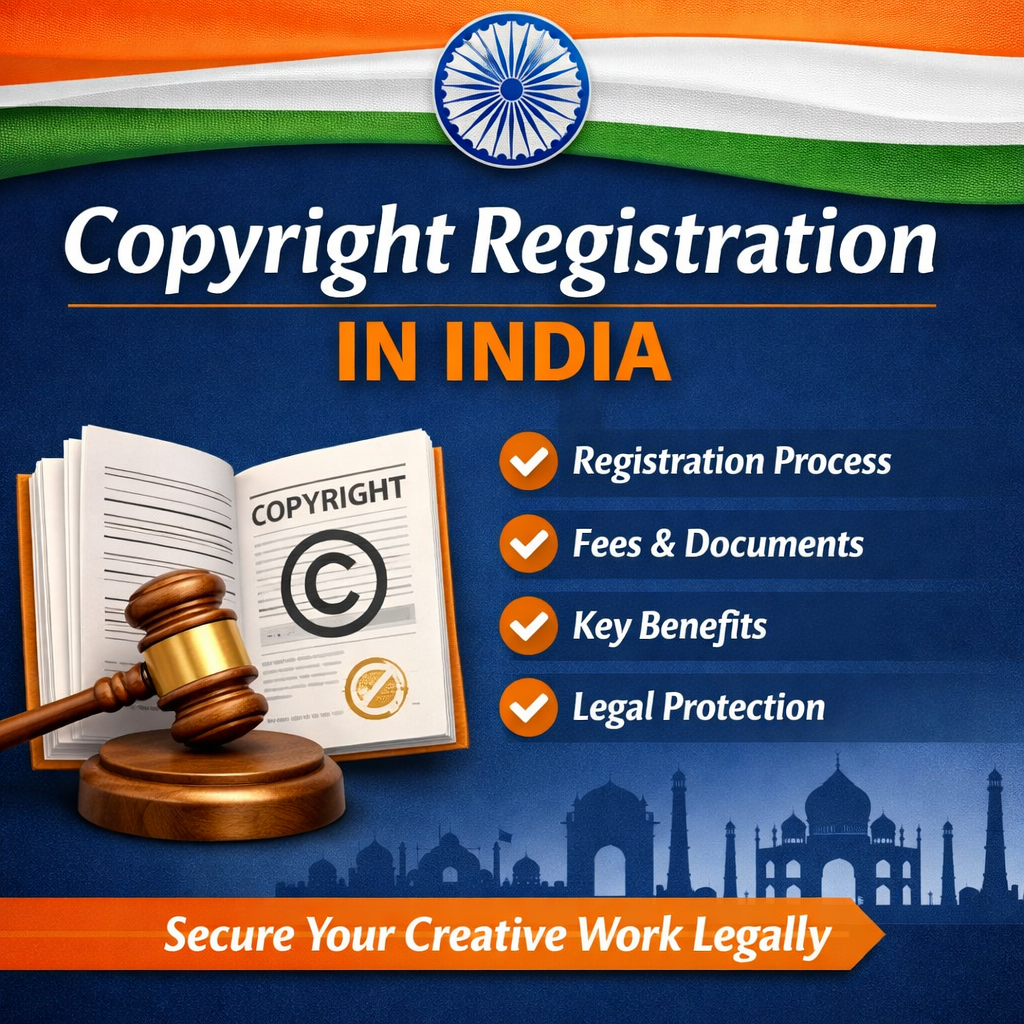 Copyright registration process in India